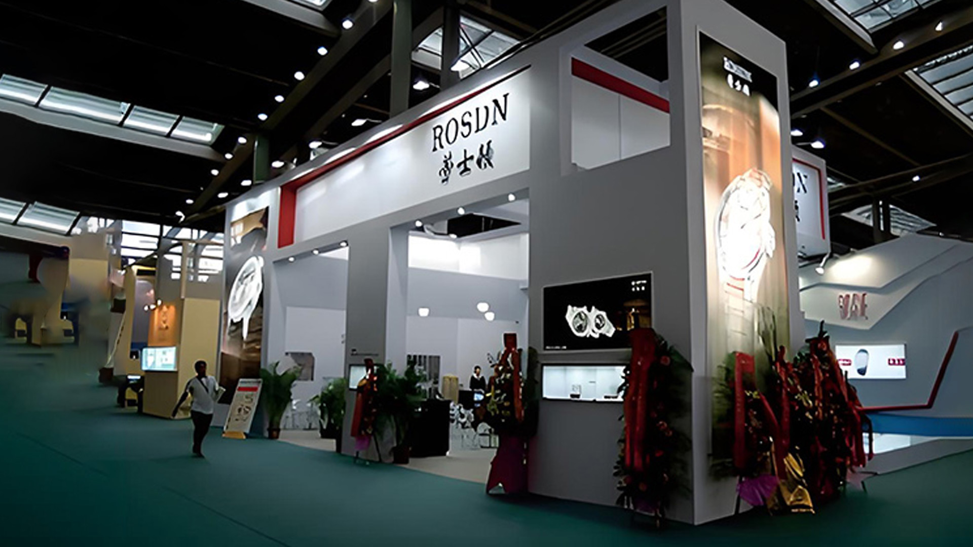 深圳钟表展-ROSDN劳士顿展位设计、展位搭建